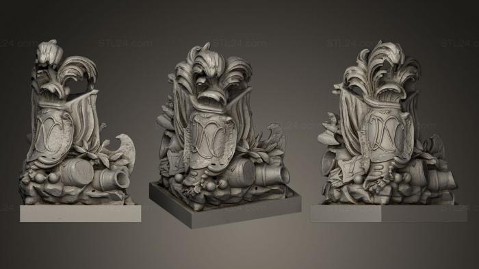 Miscellaneous figurines and statues (Groupe Sculpt 2, STKR_0206) 3D models for cnc